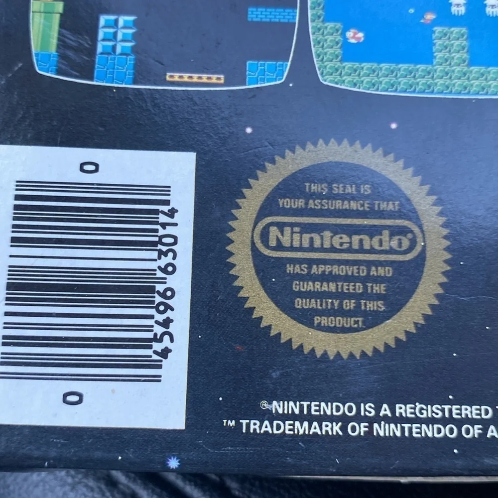 NES Super Mario Bros 7th Printing CIB Game Tested Working Cart Authentic